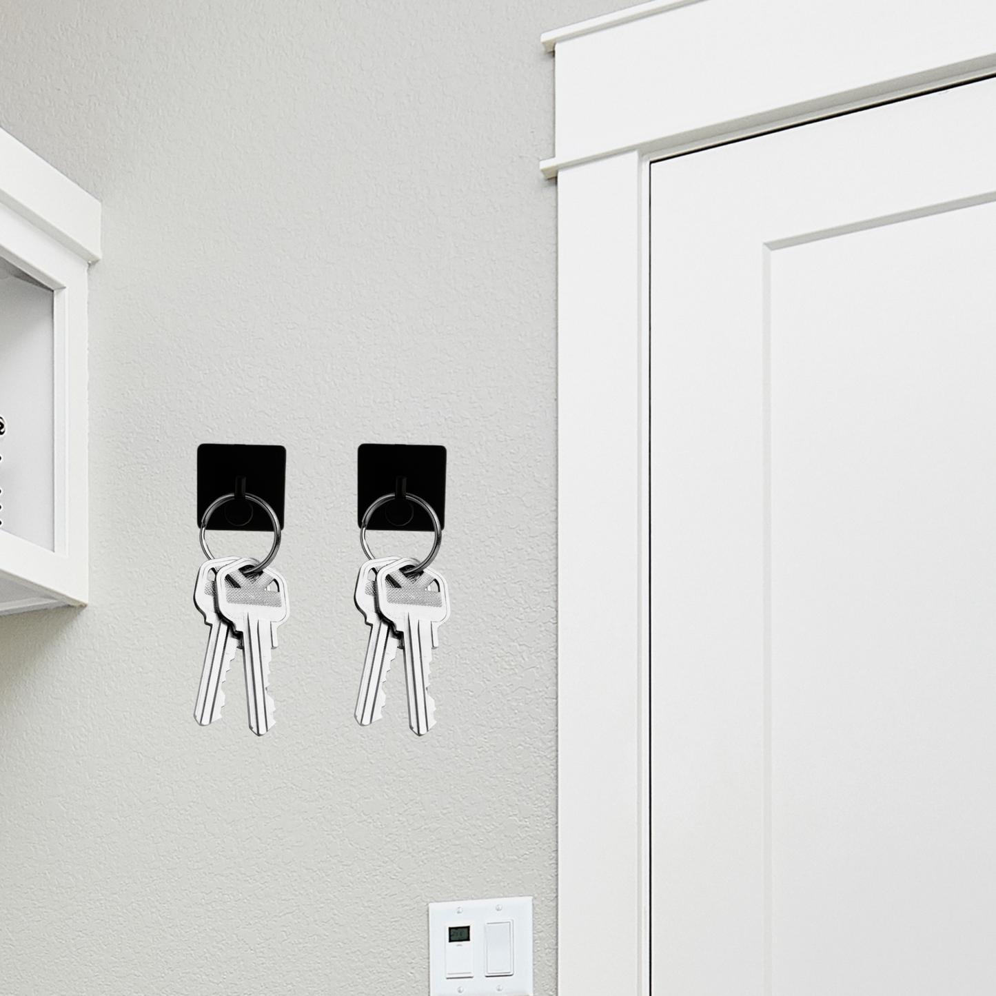 Set de 5 ganchos para pared multiusos Toalleros de baño de pared adhesivos