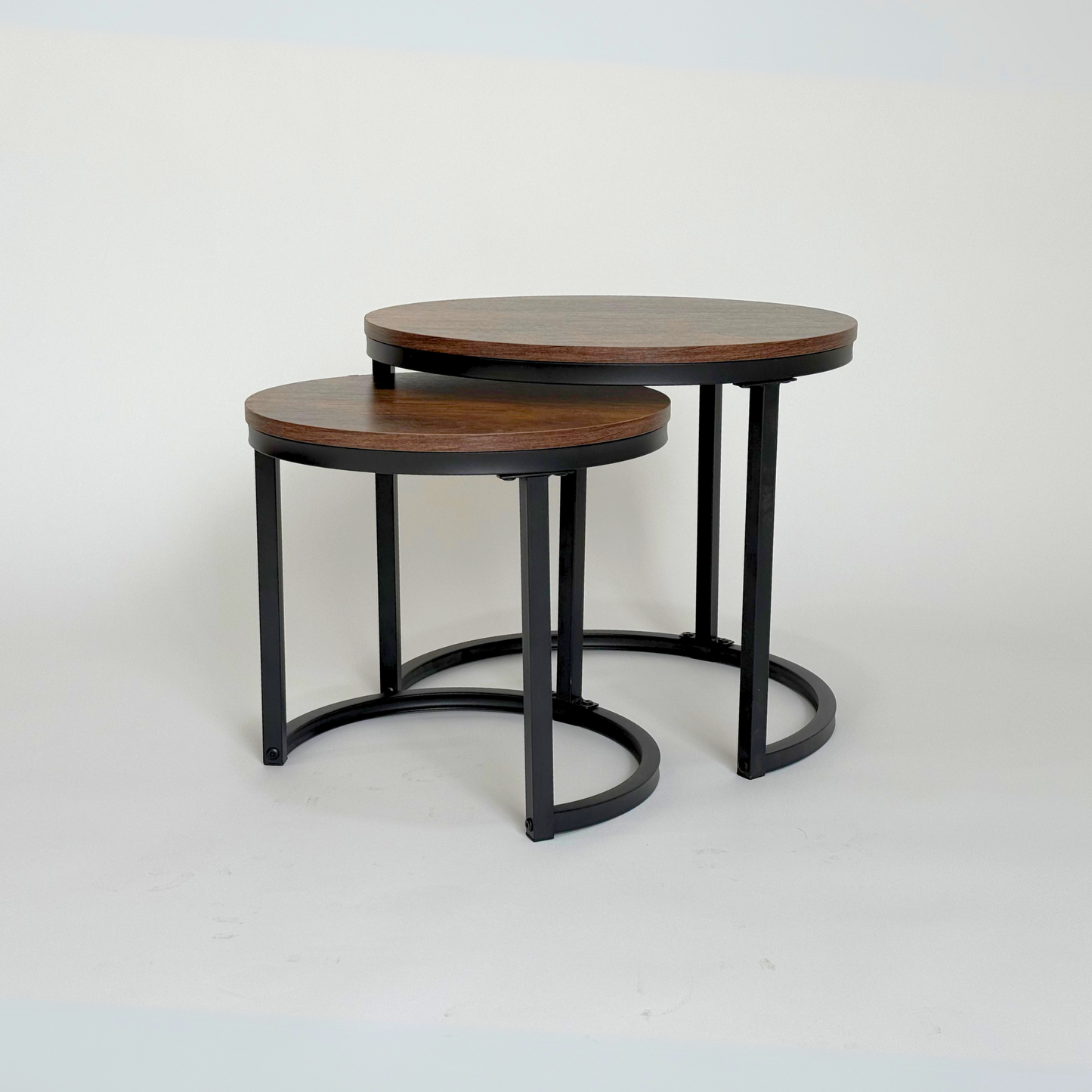 Set de 2 mesas auxiliares mesa de centro