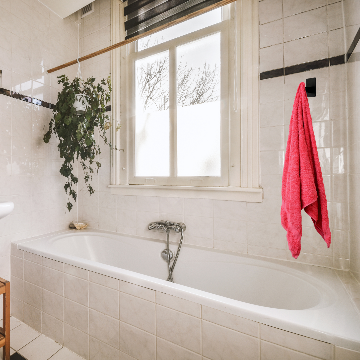 Set de 5 ganchos para pared multiusos Toalleros de baño de pared adhesivos