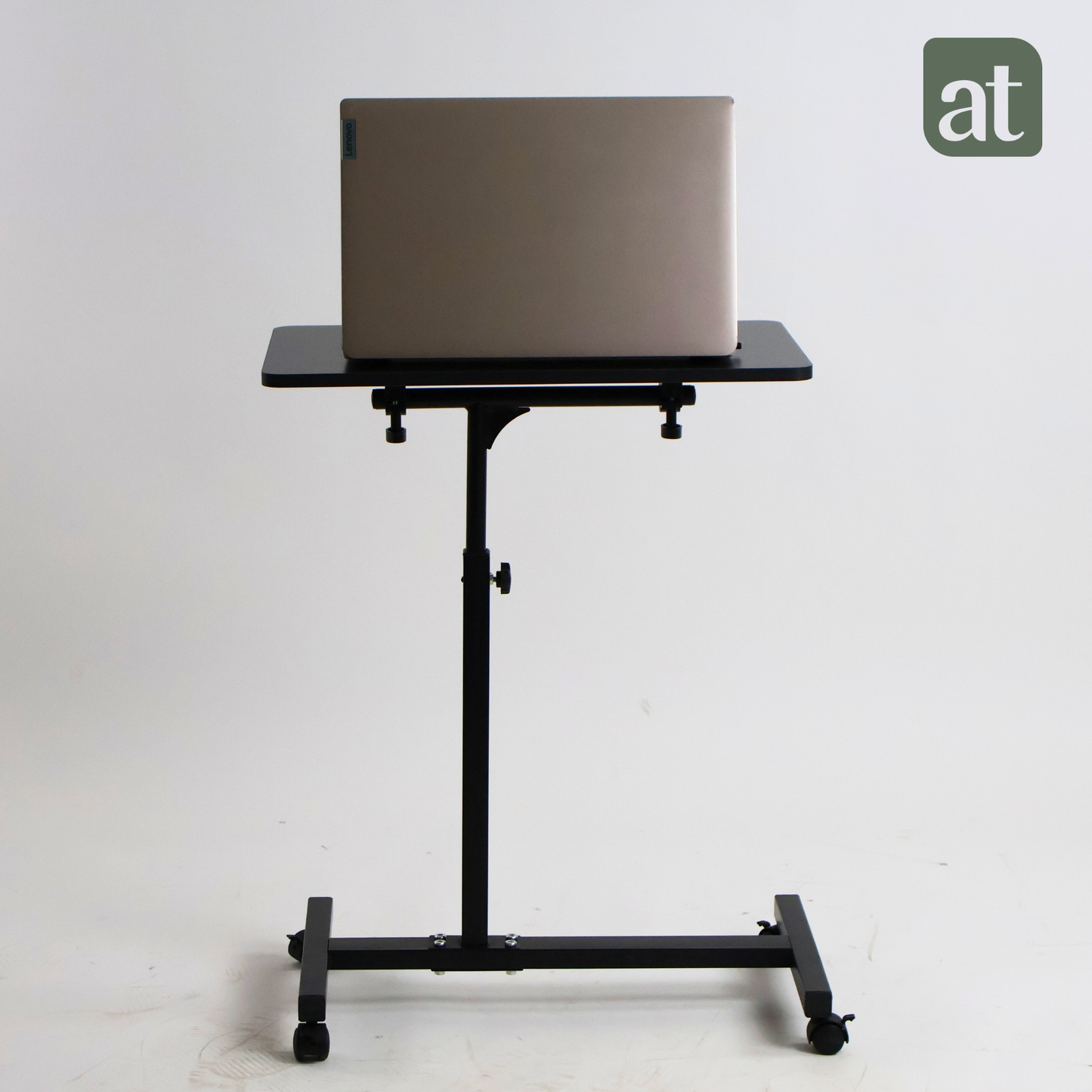 Mesa Auxiliar Ajustable con Ruedas