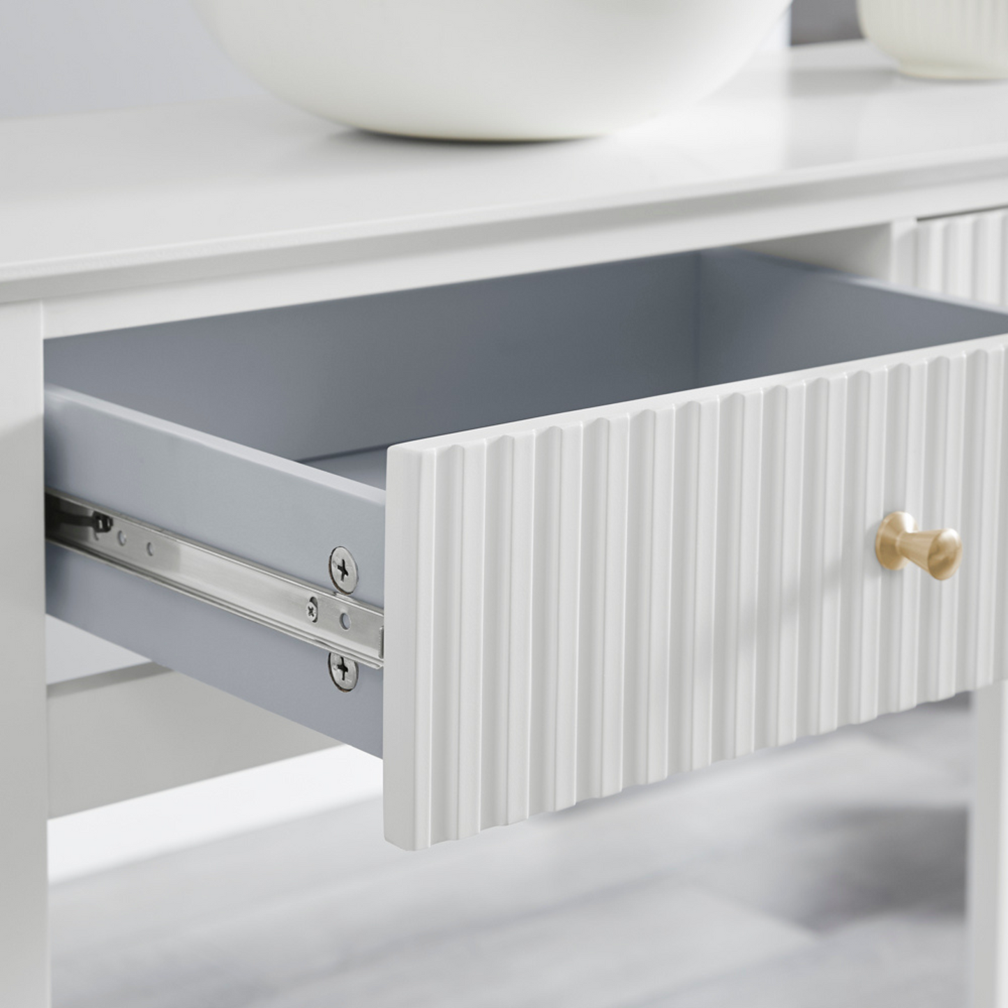 Credenza Recibidor de entrada Consola de Entrada (Blanco)