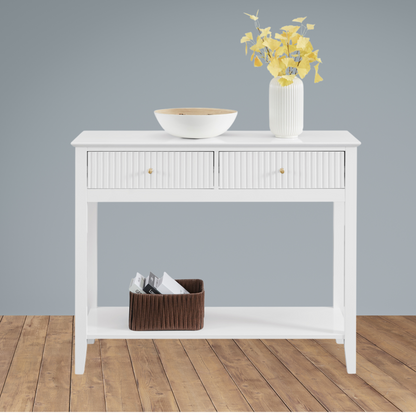 Credenza Recibidor de entrada Consola de Entrada (Blanco)