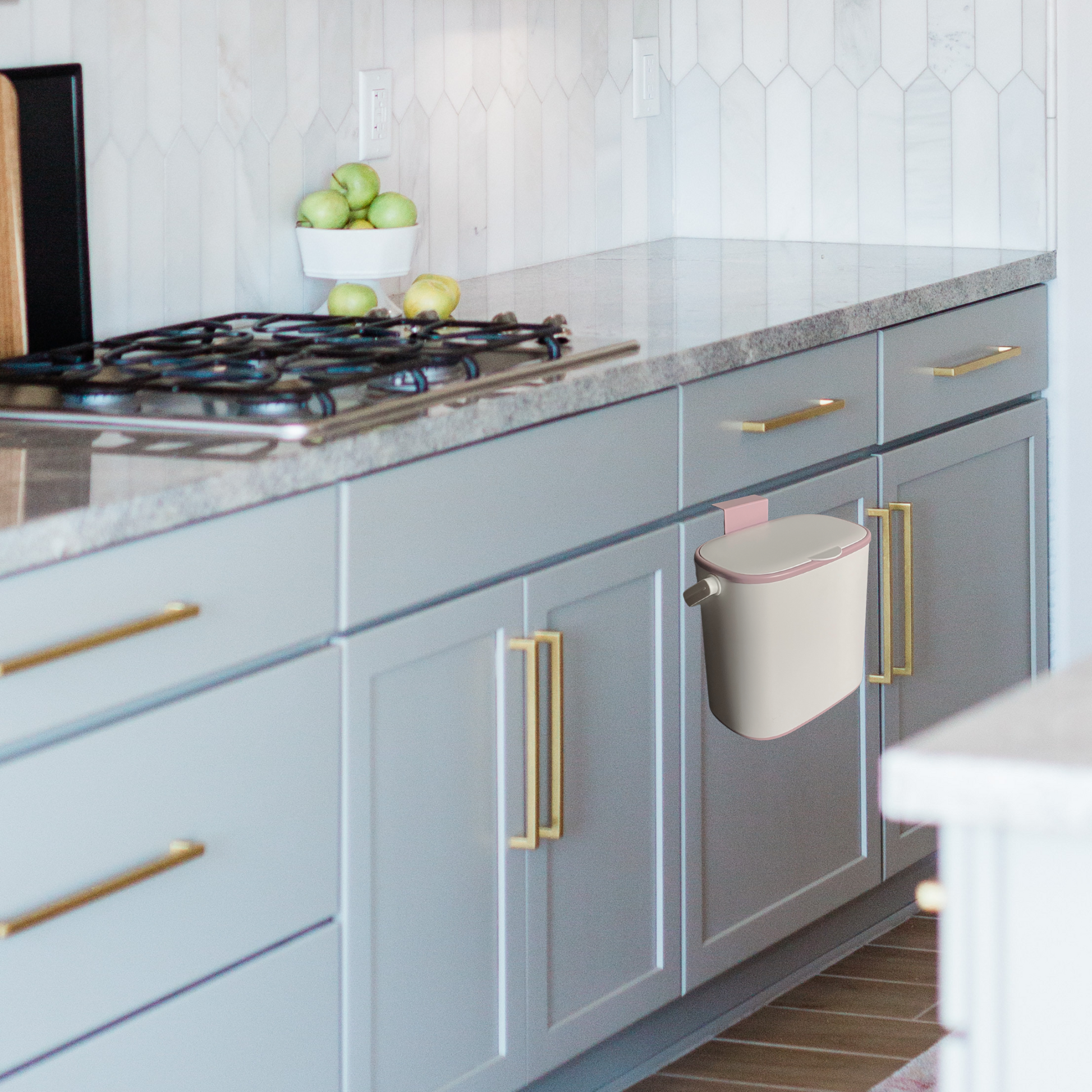 Cocina Bote De Basura Extraible Bote De Basura Cocina Cesto