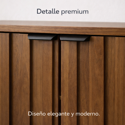 Mueble para TV Sala Minimalista Mesa para televisión (roble café)