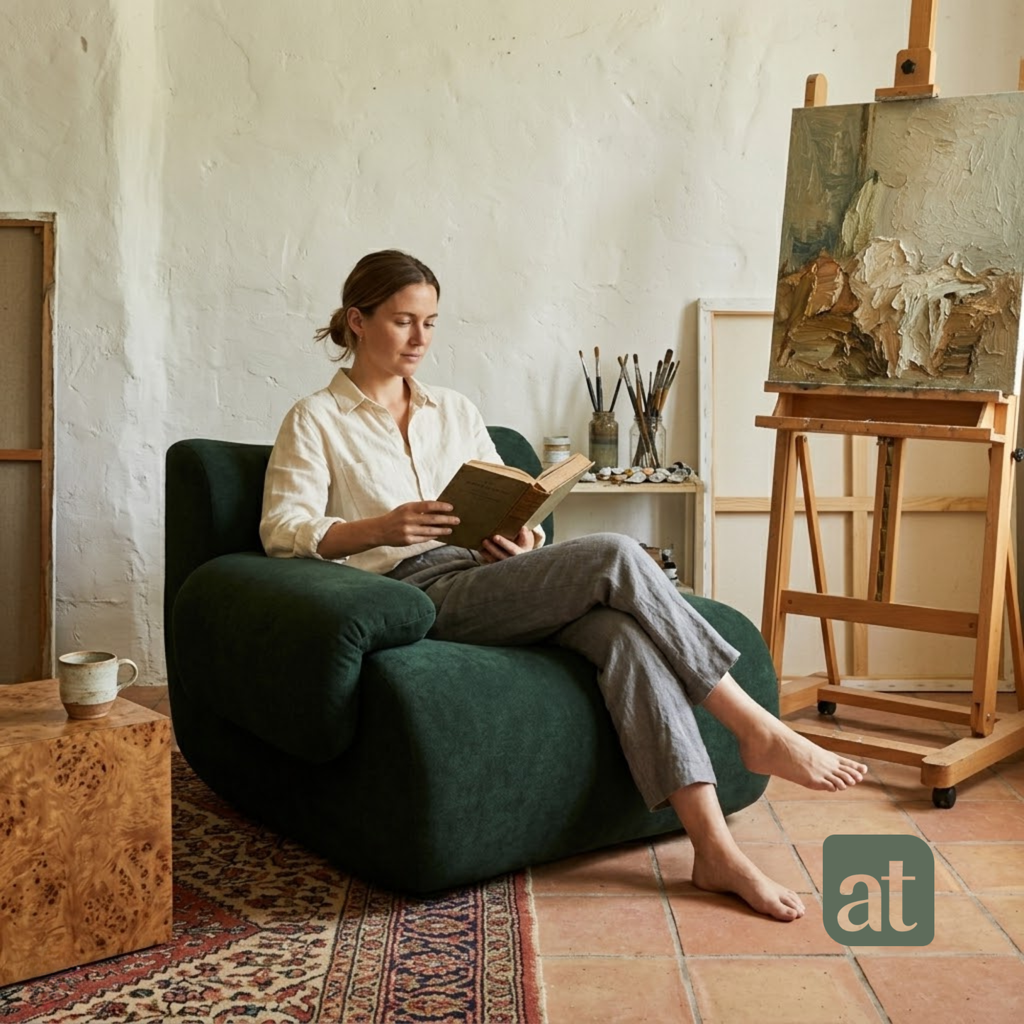 Sofa para Sala Modular - Sofá En Caja Comprimido, Asiento Izquierdo