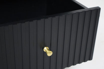 Cajonera para Recamara 90x40x80 cm - Cómoda Cajonera de 3 Cajones Madera de MDF - Muebles Versátiles para Ropa, Comoda Cambiador para Bebe, Mueble TV, Recibidor, Credenza