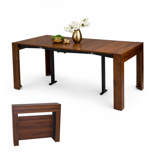 Mesa Transformable De Credenza A Mesa Comedor 4/6/8 Personas
